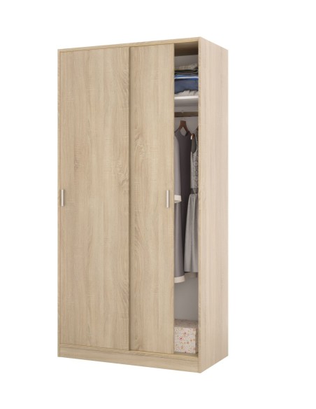 Armario 2p correderas ROBLE CANADIAN