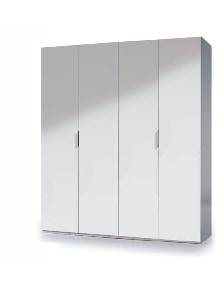 Armario 4 puertas BLANCO BRILLO