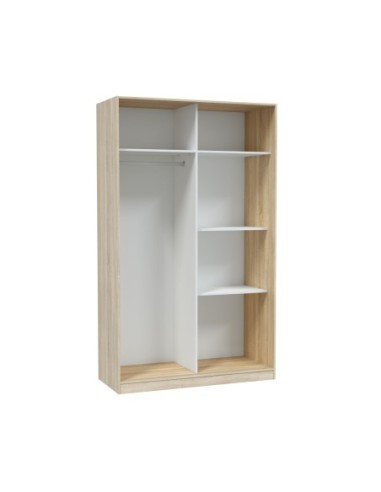 NOON PLUS Armario 2p correderas R.CANADIAN/BLANCO ARTIK