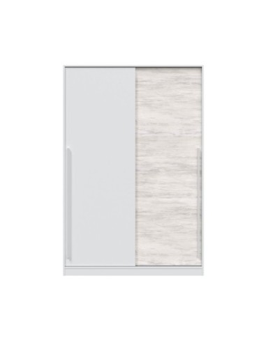 MAX Armario 2p correderas BLANCO ARTIK/BL.VELHO