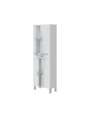 ARUBA COLUMNA BAÑO 4P + 1C BLANCO BRILLO