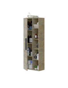 ATENEA Columna colgar 1p + Estantes ROBLE ALASKA 2