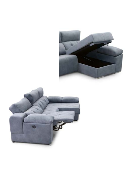 Sofá Chaiselongue Capri